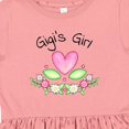 thumbnail image 4 of Inktastic Gigi's Girl Heart Flowers Girls Toddler Dress, 4 of 5