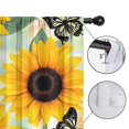 thumbnail image 4 of Blackout Kids Curtains,Sunflowers and Butterflies Childrens Insulated Curtains Set Of 2,Bedroom Essentials,Toddler Room Decor 52x63in(132x160cm), 4 of 4