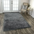 thumbnail image 6 of Rizzy Rugs Whistler Shag Area Rug WIS103 Gray Plush Comfy 5' x 7' 6" Rectangle, 6 of 6