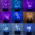thumbnail image 4 of Figuras de Anime de Pokémon, luz nocturna de Manga, monstruos de bolsillo, Pikachu, Gengar, lámpara de dormitorio acrílica, juguetes de regalo para niños, 4 of 4