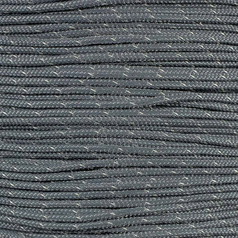 Paracord Planet Reflective 95 Paracord in Multiple Colors & Lengths - Great  for Camping, Hiking, Tent Rope Line & More 