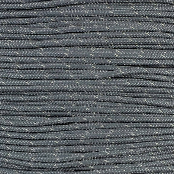 Paracord Planet Reflective 95 Paracord in Multiple Colors & Lengths - Great for Camping, Hiking, Tent Rope Line & More