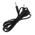 thumbnail image 4 of Cables De Electrodos, Versátil, 2,5 Mm, Negro, 1 Por 2, Cable Conductor De Electrodo Para Promover La Circulación Sanguínea Para Equipos De Atención Médica, 4 of 7
