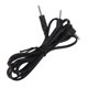 thumbnail image 4 of Cables De Electrodos, Versátil, 2,5 Mm, Negro, 1 Por 2, Cable Conductor De Electrodo Para Promover La Circulación Sanguínea Para Equipos De Atención Médica, 4 of 7
