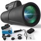 thumbnail image 2 of Telescopio Monocular 12X50 para exteriores con adaptador para Smartphone hd360pro, 2 of 2
