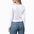 thumbnail image 4 of Towmus Long Sleeve Undershirt for Women Women's Regular-Fit Long-Sleeve Crew neck T-Shirt Basic Tops, 4 of 6