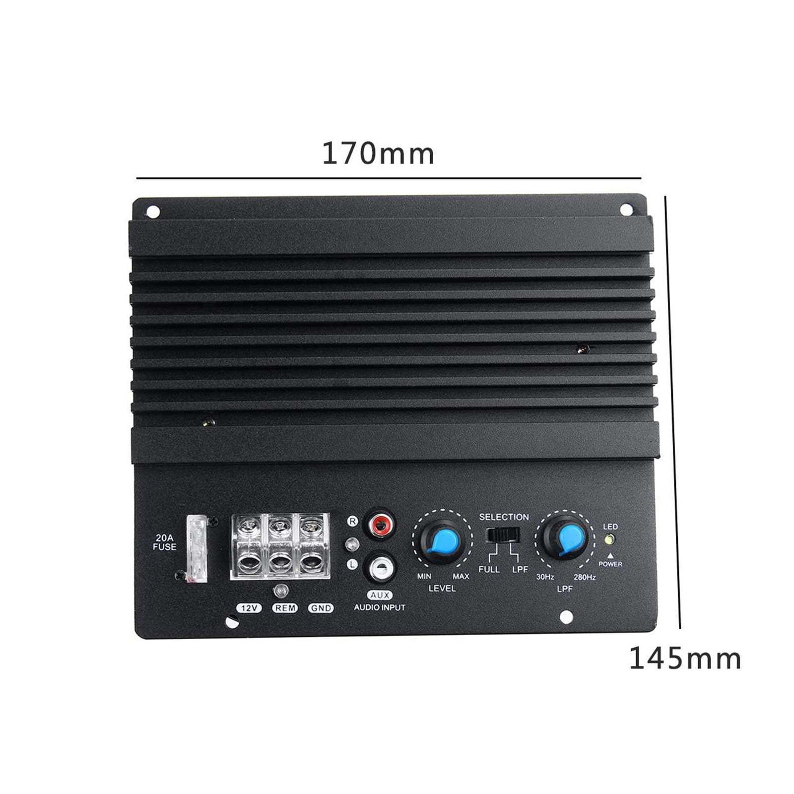 12V 600W Mono Power Amplifier Board Car Powerful Bass Subwoofer Amplifier Board Player Automotive Amplifier Module ,Efficient