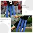 thumbnail image 3 of Raindrops Football Flag Belt Football Flag Belt Blue Adjustable Distances for Training 1 Set, 3 of 7