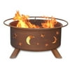 Patina Products 30" Round Patina Finish Steel Fire Pit
