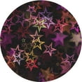 thumbnail image 1 of Ahgly Company Machine Washable Indoor Round Transitional Chocolate Brown Area Rugs, 3' Round, 1 of 7