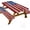 Blue 2, variant on 5FT American Flag Picnic Table Cover with Bench Covers Set 4th of July Waterproof Windproof Camping Rectangle Tablecloths with Elastic Fitted Picnic Table Cover for 4th of July Outdoor Decor