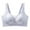 Light Purple, variant on Cup Bra for Big - Soft Support No Rims Push Up Design for Comfort Black,L