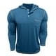 thumbnail image 2 of Blusa de manga larga con capucha para hombre, informal, a la moda, de color sólido, transpirable, de manga larga, con cuello redondo, blusa de poliéster para hombre, 2 of 6