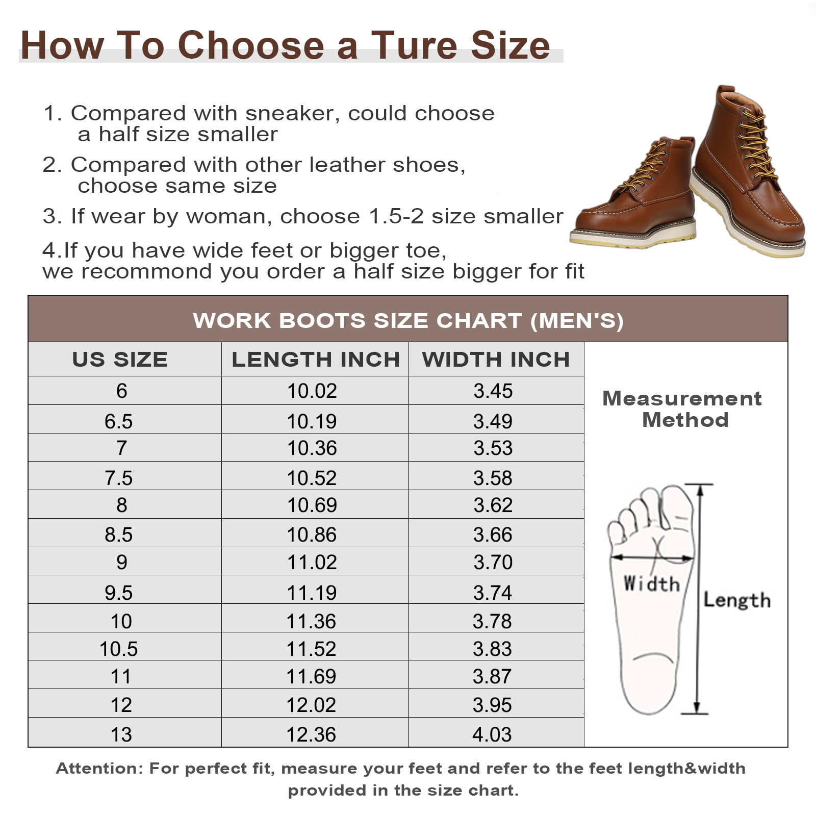 Handpoint Soft Toe Men's Work Boots, inch, Oil Resistant