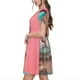 thumbnail image 2 of Balery Cool Cat Pink Sunglasses Vestidos sueltos de manga corta para mujer, vestidos de verano 2025, vestidos casuales de corte A con vuelo., 2 of 6