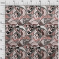 thumbnail image 2 of oneOone Cotton Silk Dusty Rose Fabric Triangle & Art Geometric Craft Projects Decor Fabric Printed By The Yard 42 Inch Wide, 2 of 4