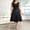Black, variant on Blmnix Woman Dress Plus Size Dresses Fit & Flare A Line Dresses Under Dress Blue Midi Dresses Sleeveless Henley Dresses for Women Casual,XXXXL