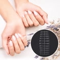 thumbnail image 3 of Unique Bargains 1 Set Gloss French Long Almond Nail Tips Clear, 3 of 5