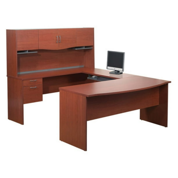 Bestar Harmony U-Shaped Workstation - Walmart.com