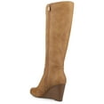 thumbnail image 4 of Journee Womens Langly Wedge Knee High Boots, Widths Available, 4 of 10