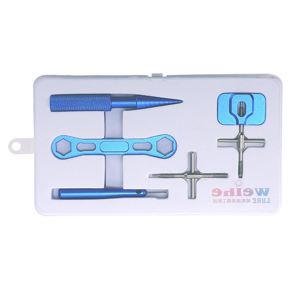 ZPAQI 5Pcs Fishing Tool Repair Tool Fishing Reel Maintenance Kits Maintenance Tool
