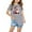 Gray, variant on Odeerbi Kids Boys Girls Christmas T-shirt Christmas Print Casual Short Sleeve Tops Shirt Kids Clothes Mint Green
