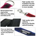 thumbnail image 3 of Dog collar and leash set, bright collar nylon and matching leash with cute fruit pattern, 3 of 5