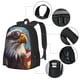 thumbnail image 2 of Disketp Bald Eagle Pilot Mochila Minimalista de Gran Capacidad, Mochila de Viaje para Escuela, Trabajo o Uso Diario, 2 of 6