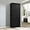 Black, variant on ARTPOWER 72" Tall Kitchen Pantry Storage Cabinet with Drawer and Adjustable Shelves, Pantry Cabinet for Kitchen, Bathroom or Hallway, Pink