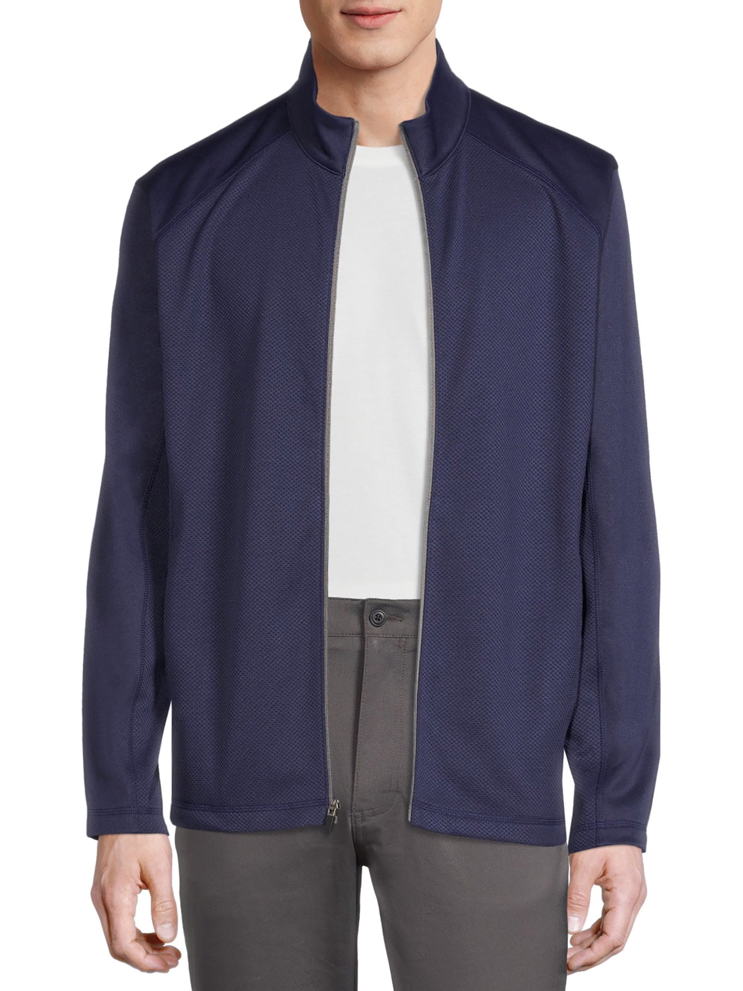 5XL Long Sleeve Zip or Pullover Baseball Wind Shirt Jacket Rawlings Men's S-4XL 