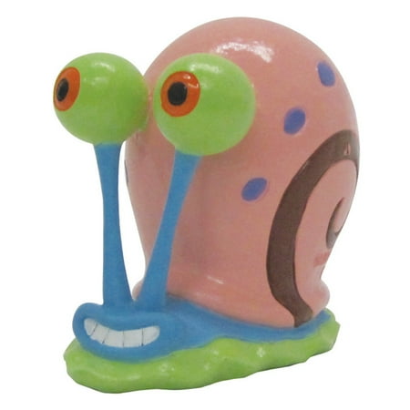 Penn Plax Spongebob Gary Snail Large Aquarium Figure