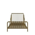 thumbnail image 4 of Little Seeds Quinn Whimsical Metal Toddler Bed, Gold, 4 of 19