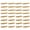 20mm & 25mm 32pcs, variant on Brass Barrel Hinges, Hidden Concealed Hinges for Wooden Jewelry Boxes and Keepsake Cases, Invisible Cylinder for Small Cabinet Doors (20mm & 25mm 32pcs)