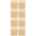 thumbnail image 3 of Raindrops 8 pcs  Wooden Bed Risers Heavy Duty Furniture Risers Wood Sofa Risers Table Risers, 3 of 8