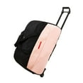 thumbnail image 2 of EHJRE Wheeled Rolling Duffel Bag Foldable Travel Garment Bag for Outdoor Business Trip Pink, 2 of 9