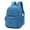 Blue, variant on WIZUTIZ Backpack for Women Womens Backpacks with Adjustable Strap Zipper Pockets Shoulder Bags Backpacks Medium Solid Bags Waterproof Casual Bag 1 PC Navy