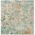 thumbnail image 2 of SAFAVIEH Madison Clyde Abstract Area Rug, Green/Gray, 6'7" x 6'7" Square, 2 of 2
