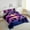 Purple, variant on Erosebridal Palm Tree Bedding King Comforter Set,Ocean Beach Bedding Sets King with Comforter,Sunset Decoration,Reversible,Lightweight,3-Piece