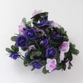 thumbnail image 4 of BalsaCircle 2 Lavender Purple Artificial 8 feet Silk Roses Mini Artificial Flowers Vine Garlands Wedding Party Centerpieces, 4 of 8