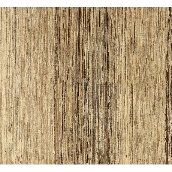 Ahgly Company Indoor Rectangle Contemporary Light Brown Abstract Area Rugs, 5' x 8'
