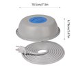 thumbnail image 3 of Thermostatic Controlled Heater De-Icer, Floating Ice Melter for Outdoor Ponds Fountains, Energy Efficient Winter Pool Heater, Automatic Freeze Protection for Wildlife, Safe & Durable, 3 of 6
