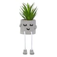 thumbnail image 1 of Bonita expresión de simulación de planta verde, bonsái artificial en maceta, simulación de flor, decoración de escritorio para balcón interior, 1 of 5