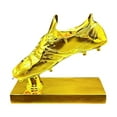 thumbnail image 1 of Guardoinrt Electroplating Process For Football Match Craftsmanship Unique Display Purposes Golden Boot Trophy Award Shoes Crafts gold base 18x17.5x6.5cm, 1 of 6
