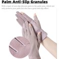 thumbnail image 3 of Guantes de algodón de verano de albaricoque, guantes de contacto transpirables, guantes de ciclismo elásticos resistentes a los rayos UV, guantes deportivos, fitness, golf, running, trabajo, pesca, s, 3 of 5