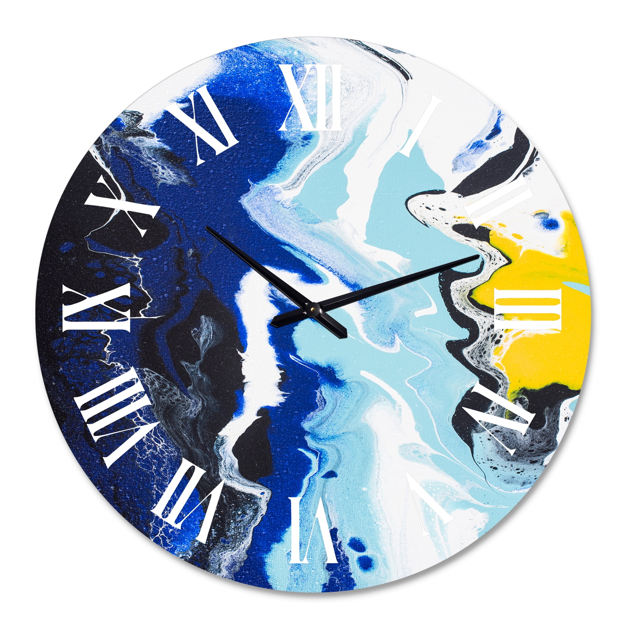 Designart 1 in Modern,Contemporary Wall Clock