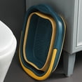 thumbnail image 2 of Wosthever Práctico y seguro TPE bañera para pies plegable Cubo de masaje para pies lavabo plegable para baño de pies Juegos de accesorios de baño rosa, 2 of 6