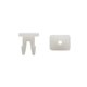 thumbnail image 1 of 20Pcs Clip Sujetador De Moldeo El Retenedor 7mm Para Auto Remaches Cierre De Plástico Blanco Alfombra Unique Bargains Clips/Remaches/Sujetador, 1 of 2