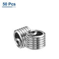 thumbnail image 3 of Uxcell 50pcs 5/16-18 UNC 1.5D Wire Thread Inserts 304 Stainless Steel Helical Type Repair Kit, 3 of 7
