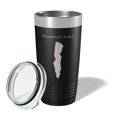 thumbnail image 2 of Honeoye Lake Map Tumbler Travel Mug Insulated Laser Engraved Coffee Cup New York 20 oz Black, 2 of 5