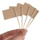 thumbnail image 2 of Paquete de 1000 de Palillos de Dientes en Blanco, de Papel Kraft, Marcadores de Queso para Cupcakes, Alimentos, Frutas, Decoraciones para Fiestas, 2 of 5